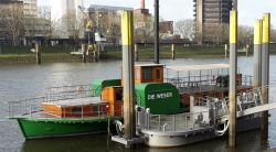 Teamertreffen 2019 Boot auf der Weser